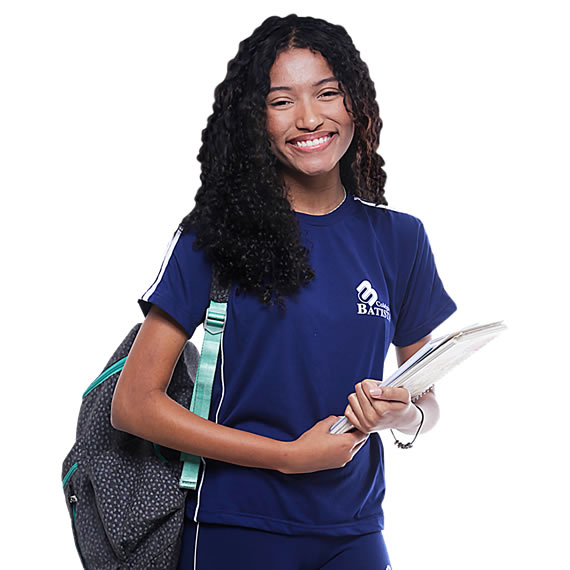 Camiseta Colégio Batista Azul